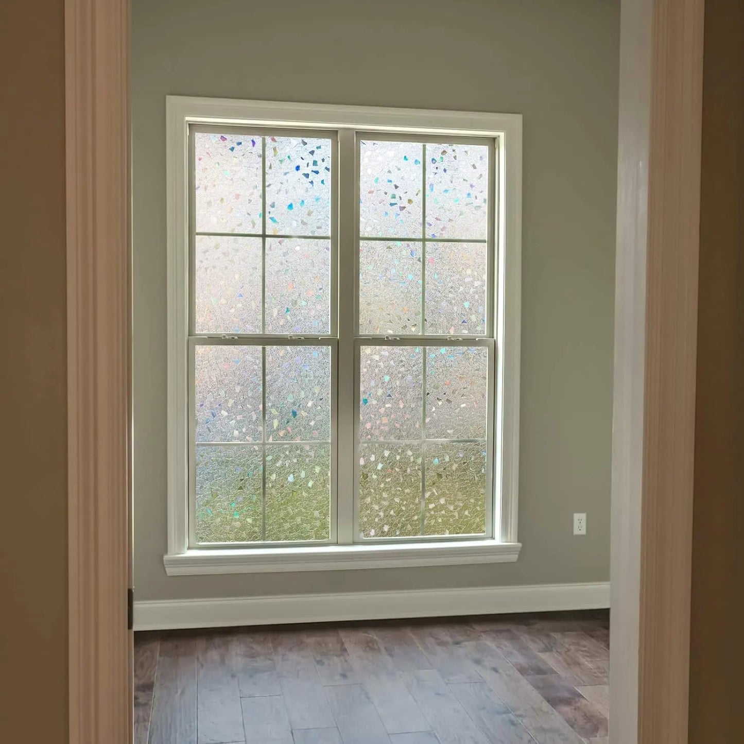 Película Decorativa Lemon Cloud Para Ventanas Privacidad UV 3D