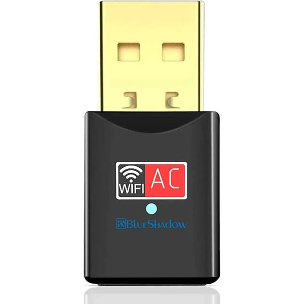 Adaptador Wifi Usb Blueshadow Doble Banda 2.4g 5g Mini Wi-fi