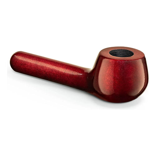 Mini Tubo Fumar Suzi Madera Caoba 10 Cm Compacto Elegante Mr Brog