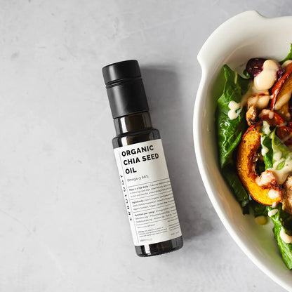 Aceite De Chía Orgánico Prensado En Frío Rico En Omega 3 Y Vitamina E 100 Ml