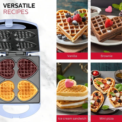 Waflera Electrica Holstein Housewares Wafflera Mshf 09031R Antiadherente Lavanda 110V