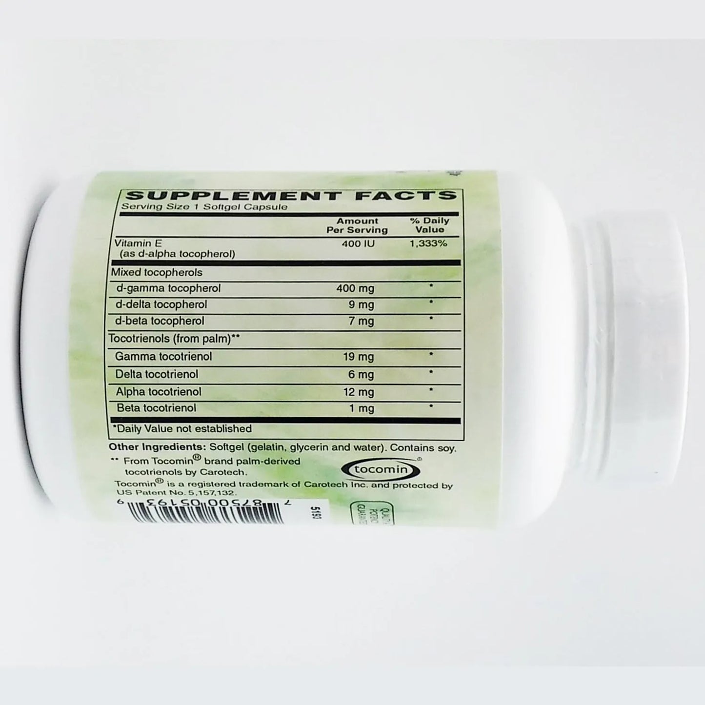 Perfect E Compuesto 60 Capsulas Blandas Vitamina E Completa Antioxidante