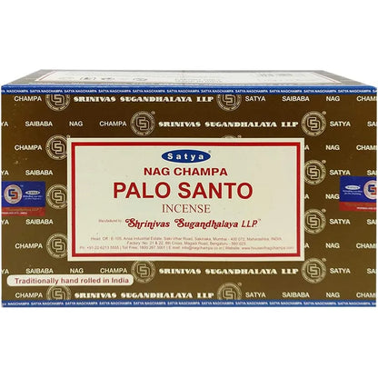 Palitos De Incienso Palo Santo Con Soporte Kit Purificador Aromatico Natural