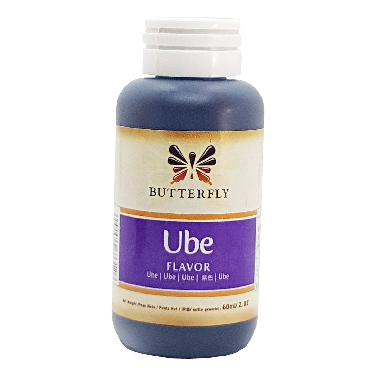 Extracto Aromatizante De Ñame Morado Ube 60 Ml Paquete Doble Con Cucharada Rosa