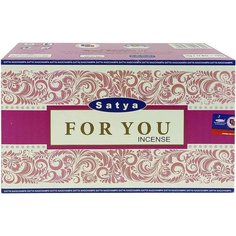 Varillas De Incienso Satya Con Soporte Paquete Aromatico 20 Unidades