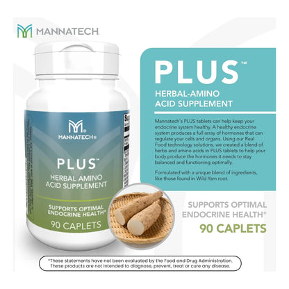 Mannatech Plus 90 Capsulas Nutrientes Esenciales Salud Integral