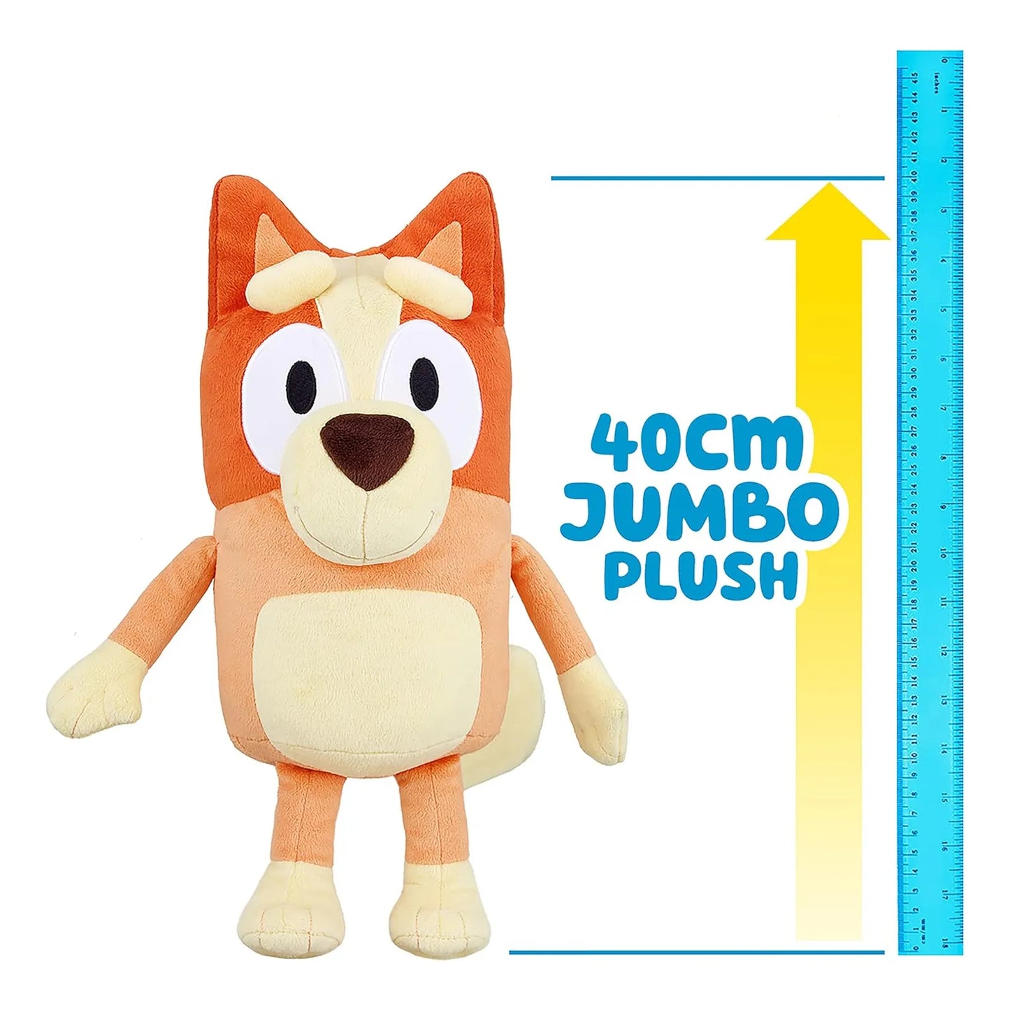 Peluche Jumbo Bluey S2 Bingo Multicolor 40 Cm Importado Regalo Perfecto