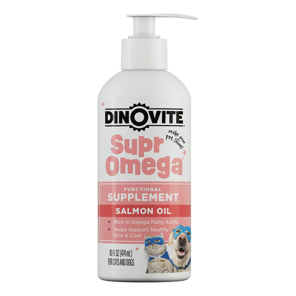 Aceite De Salmón Natural SuprOmega Para Perros Y Gatos 473 Ml Omega 3 Piel Y Pelaje Sano
