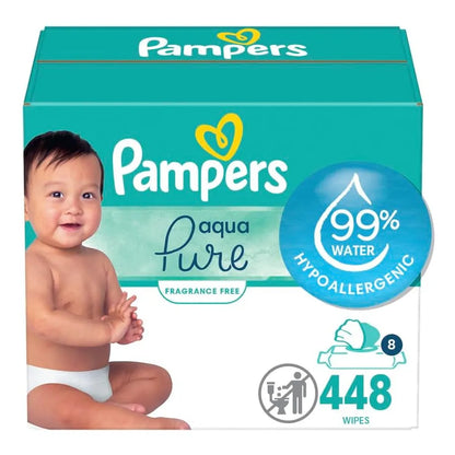 Pampers Sensitive Toallitas Humedas Hipoalergenicas 8 Rellenos Suavidad Garantizada
