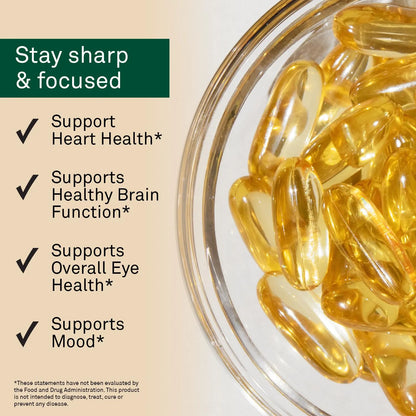 Suplemento De Aceite De Pescado Omega 3 450 Mg Epa 300 Mg Dha Salud Corazón Y Cerebro