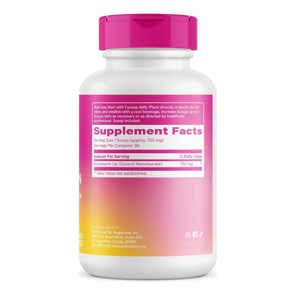 Monolaurina Pink Stork Suplemento Salud Intestinal E Inmunologico 24 Onzas