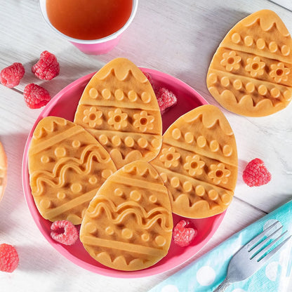 Mini Waflera De Huevo De Pascua Con 2 Diseños Ideal Para Desayunos Divertidos