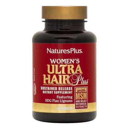 Ultra Hair Plus Para Mujer 60 Tabletas Liberación Sostenida NaturesPlus