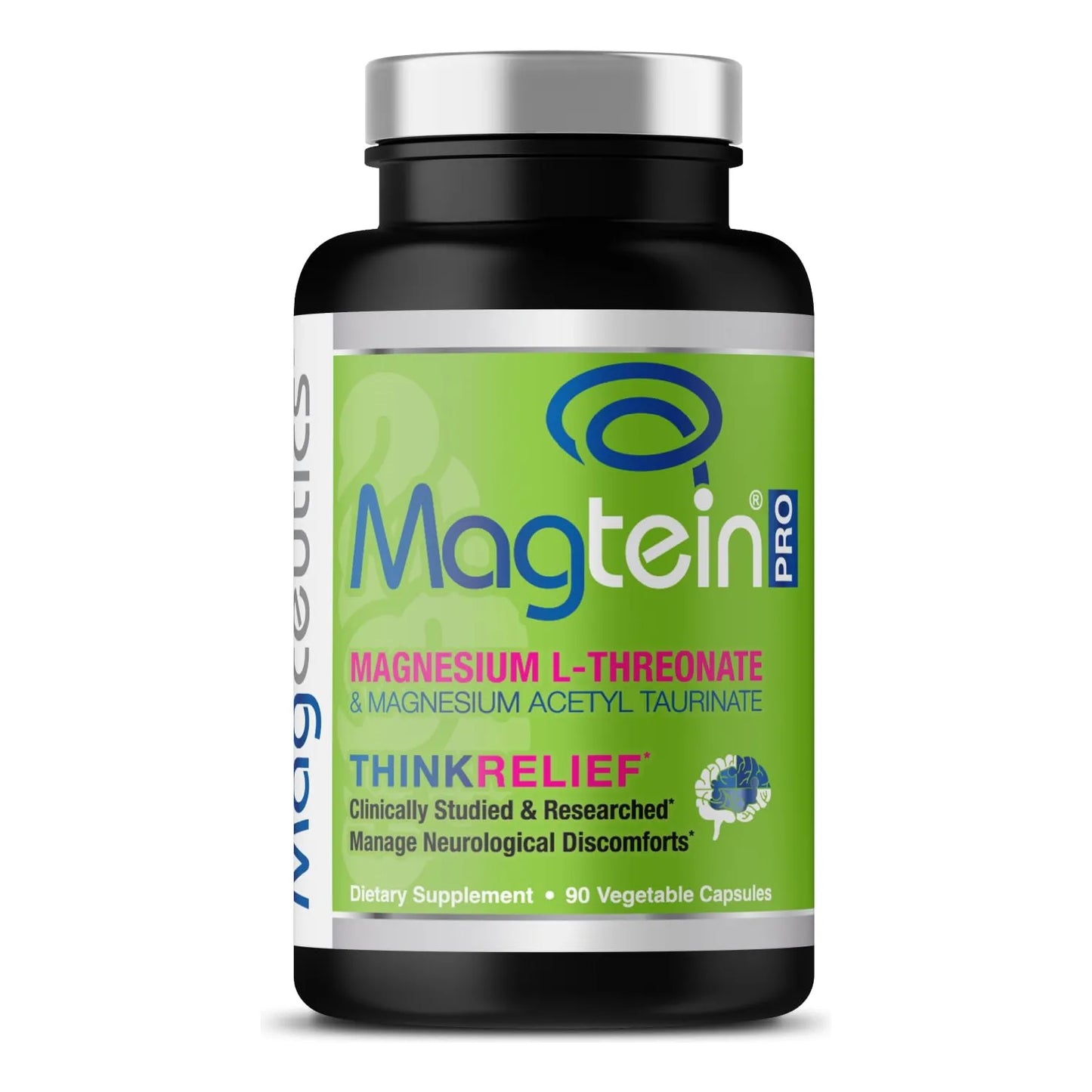 MagteinPRO Suplemento L Treonato Magnesio Memoria Sueño Salud Cerebral
