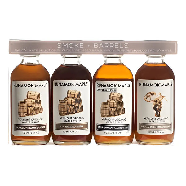 Caja De Regalo Tres Jarabes De Arce Añejo Infundidos 250Ml Vermont