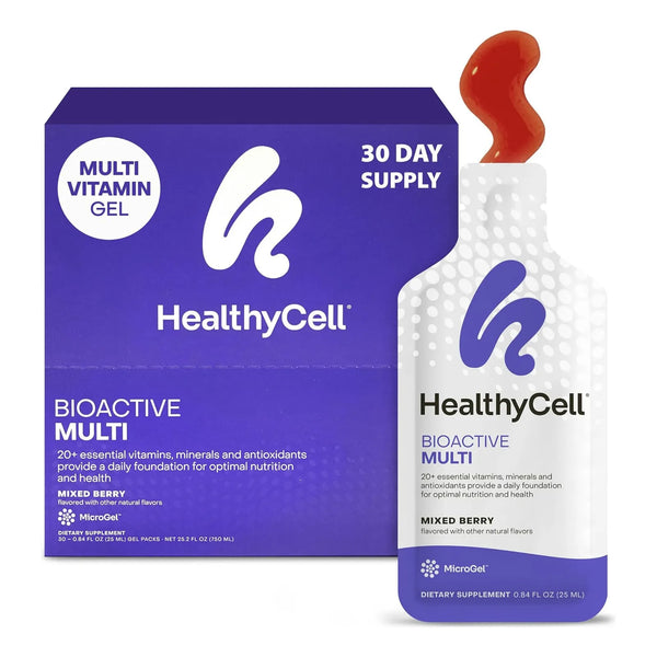 Multivitaminico Liquido Bioactivo Healthycell Absorcion 165 Mejor Que Pastillas
