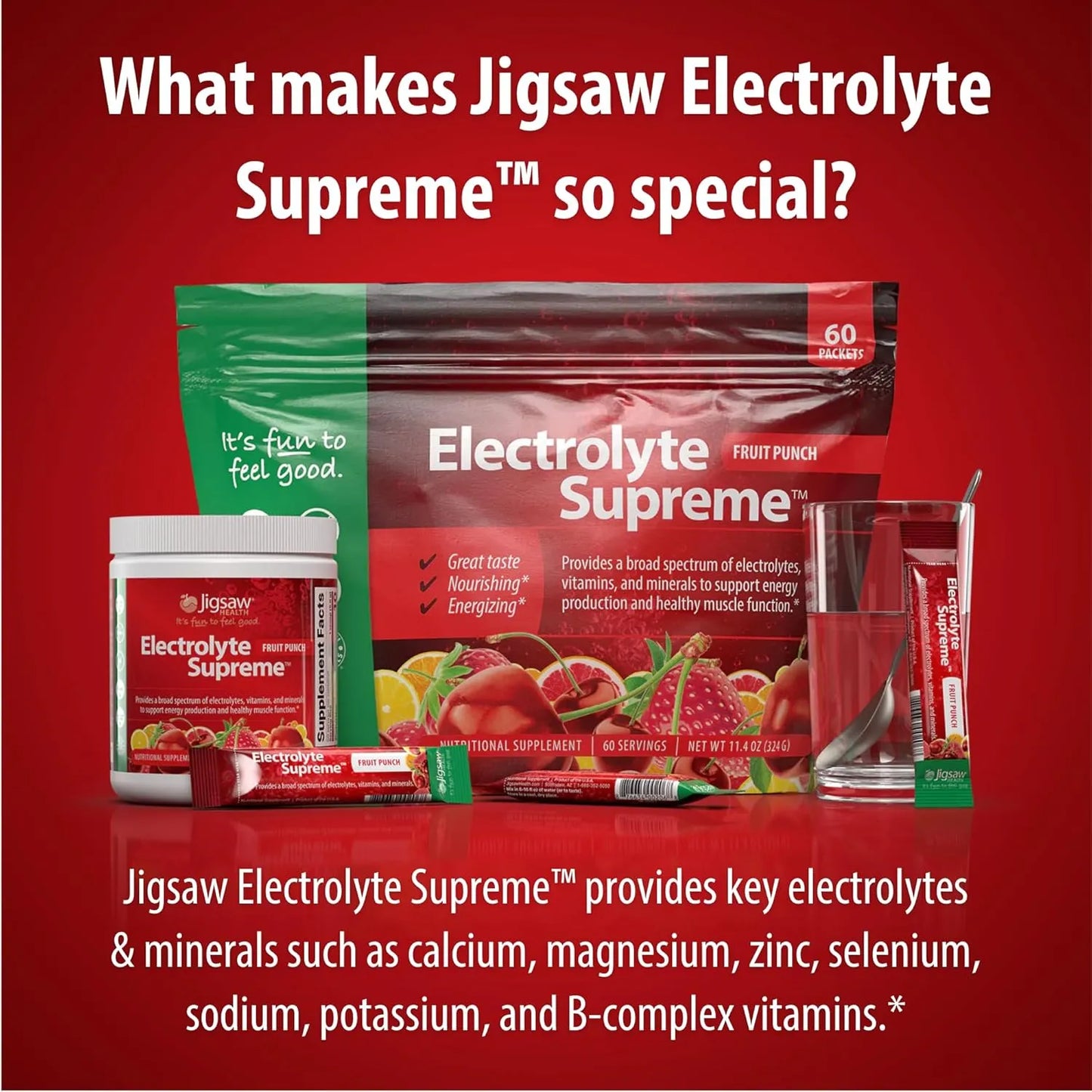Electrolitos Completo Sabor Ponche Frutas 60 Porciones Oligo Hidratación Óptima Y Energía