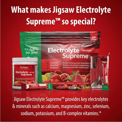 Electrolitos Completo Sabor Ponche Frutas 60 Porciones Oligo Hidratación Óptima Y Energía