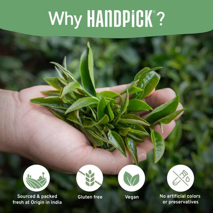 Handpick Masala Chai Bolsas De Té 100 Unidades Especias Aromáticas Importado