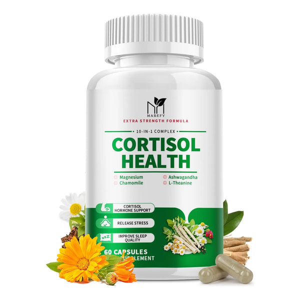 Suplemento Manager Cortisol 10 En 1 Con Magnesio Ashwagandha 60 Caps