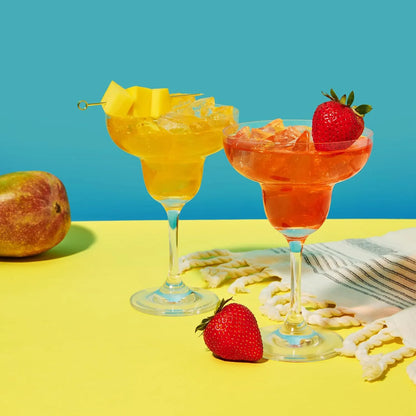 Juego Mezclador Margarita Sabores Naranja Fresa Mango Sandia Lima Listo Para Regalo