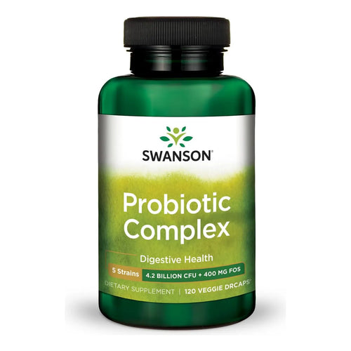 Complejo Probiótico Swanson 4 2 Mil Millones UFC 5 Cepas Con Prebióticos Salud Digestiva