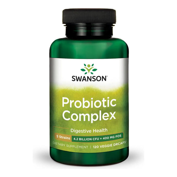 Complejo Probiótico Swanson 4 2 Mil Millones UFC 5 Cepas Con Prebióticos Salud Digestiva
