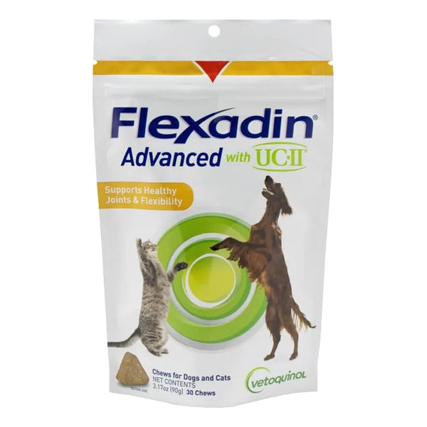 Flexadin Advanced Suplemento Colageno UCII Para Perros Y Gatos Salud Articular Movilidad