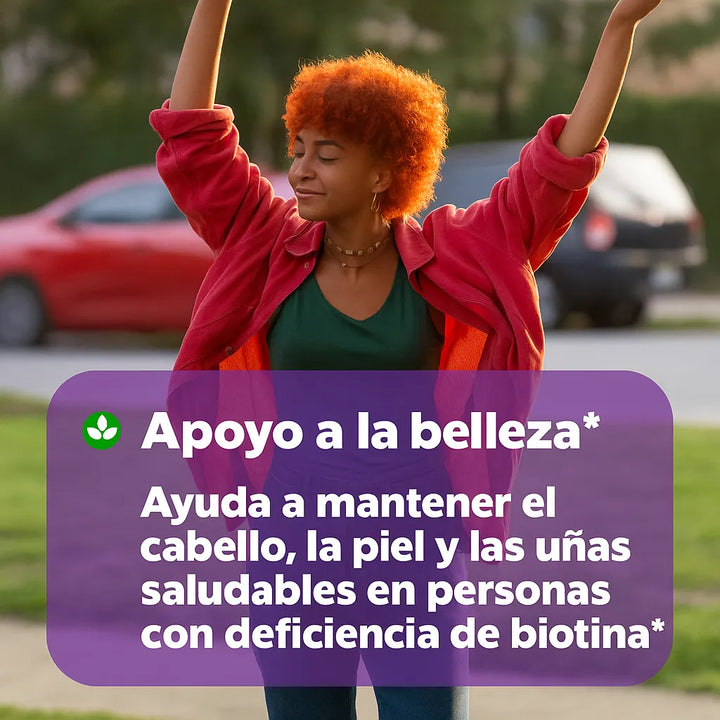 Biotina 10000mcg 250 Tabs Fresa Rápida Disolución - Imagen 3