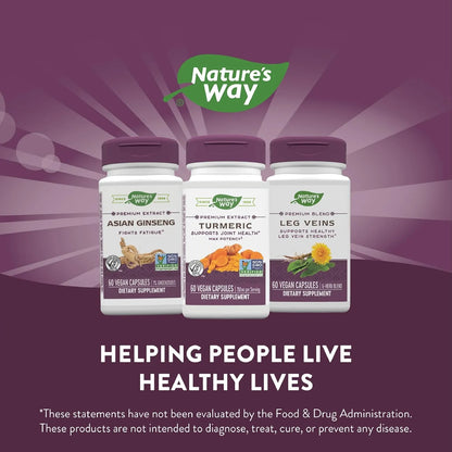 Cúrcuma Estandarizada 750 Mg 60 Cápsulas Veganas Pack Doble Nature's Way