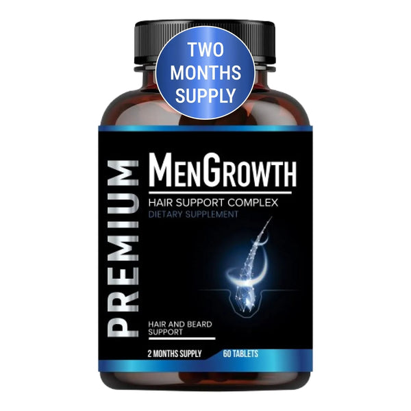 Vitaminas Crecimiento Cabello Hombres Anti Caída Con Bloqueador DHT