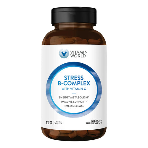Complejo B Con Vitamina C 500 Mg Liberacion Prolongada 120 Comprimidos Vegetariano
