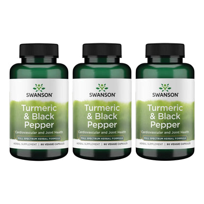 Cúrcuma Y Pimienta Negra Antioxidante Digestión Y Apoyo Articular 90 Cápsulas