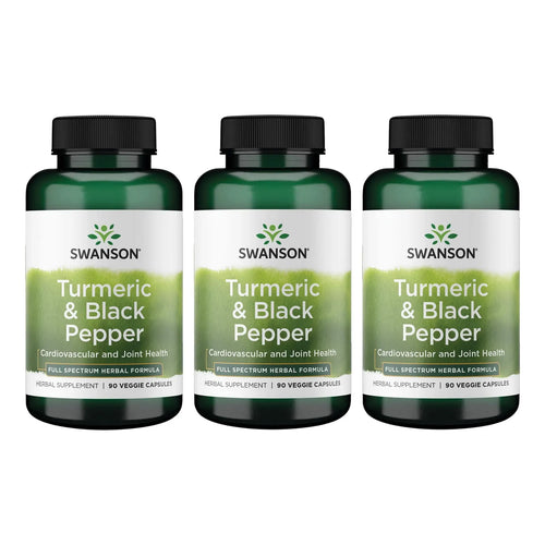 Cúrcuma Y Pimienta Negra Antioxidante Digestión Y Apoyo Articular 90 Cápsulas