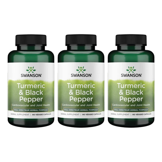Cúrcuma Y Pimienta Negra Antioxidante Digestión Y Apoyo Articular 90 Cápsulas