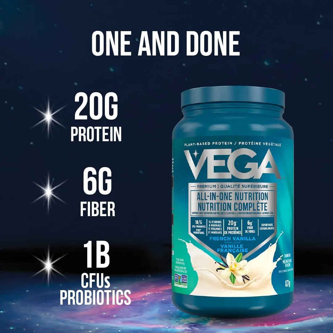 Proteína Vegana Vega One Orgánica Con Superalimentos Y Probióticos