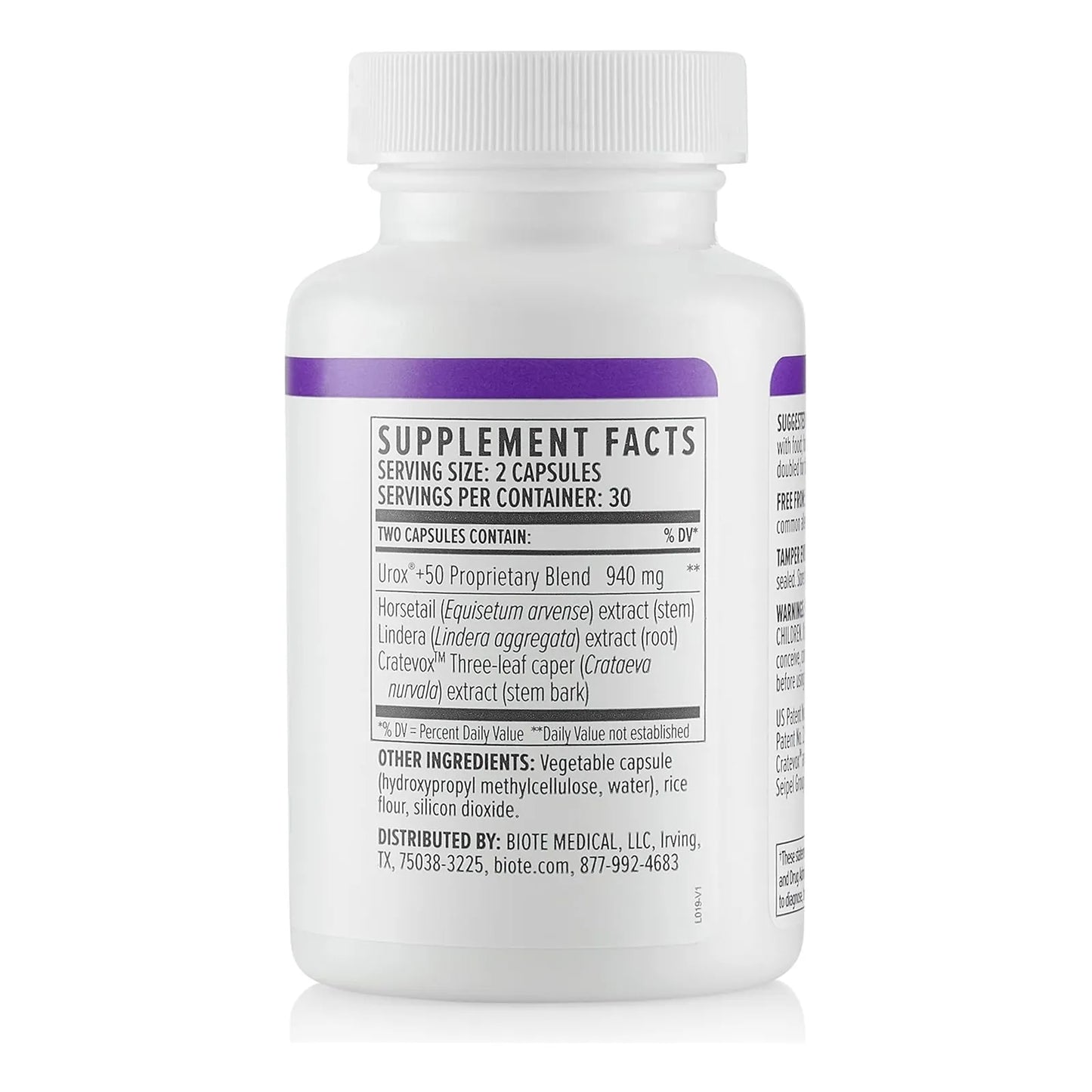 Urox Salud De Vejiga 60 Capsulas Natural Reduce Urgencia Y Fugas