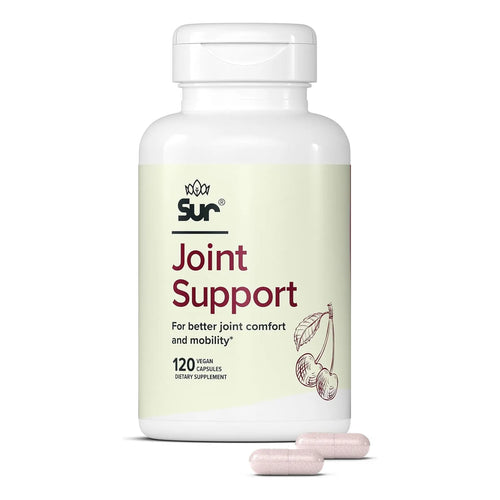 Capsulas De Cereza Acida Sur Joint Support Alivio Articular Rapido Vegano