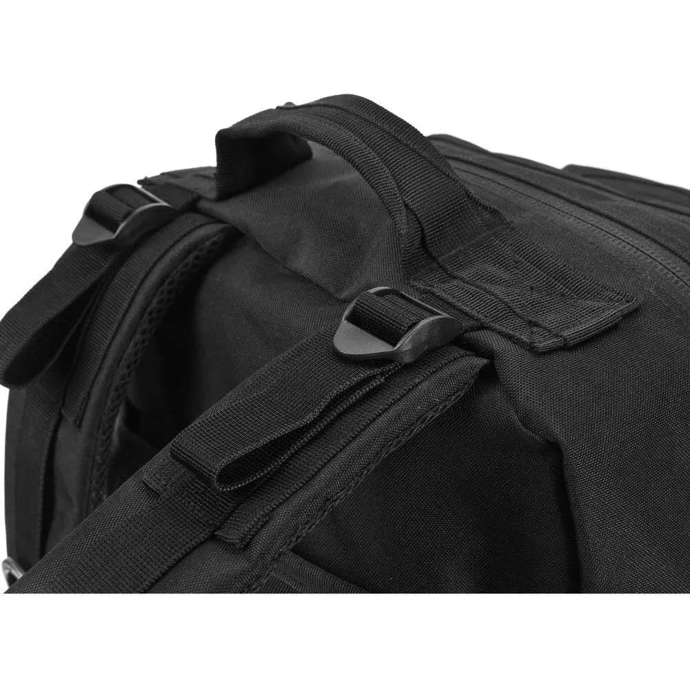 Maleta Militar Tactica Molle Negro 40L Resistente Al Agua Sistema MOLLE