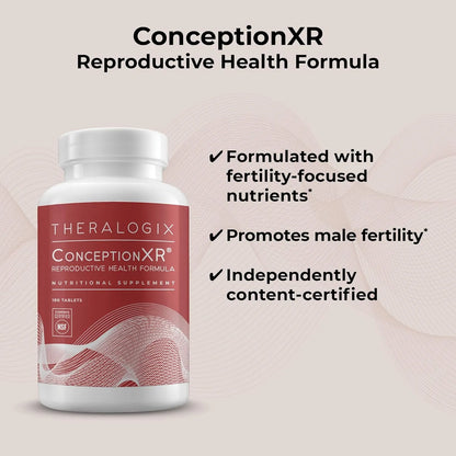 Suplemento Fertilidad Masculina ConceptionXR 90 Dias Salud Reproductiva