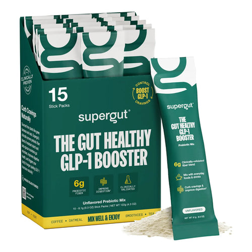 Mezcla En Polvo GLP 1 Booster Alto En Fibra Para Salud Intestinal 15 Porciones