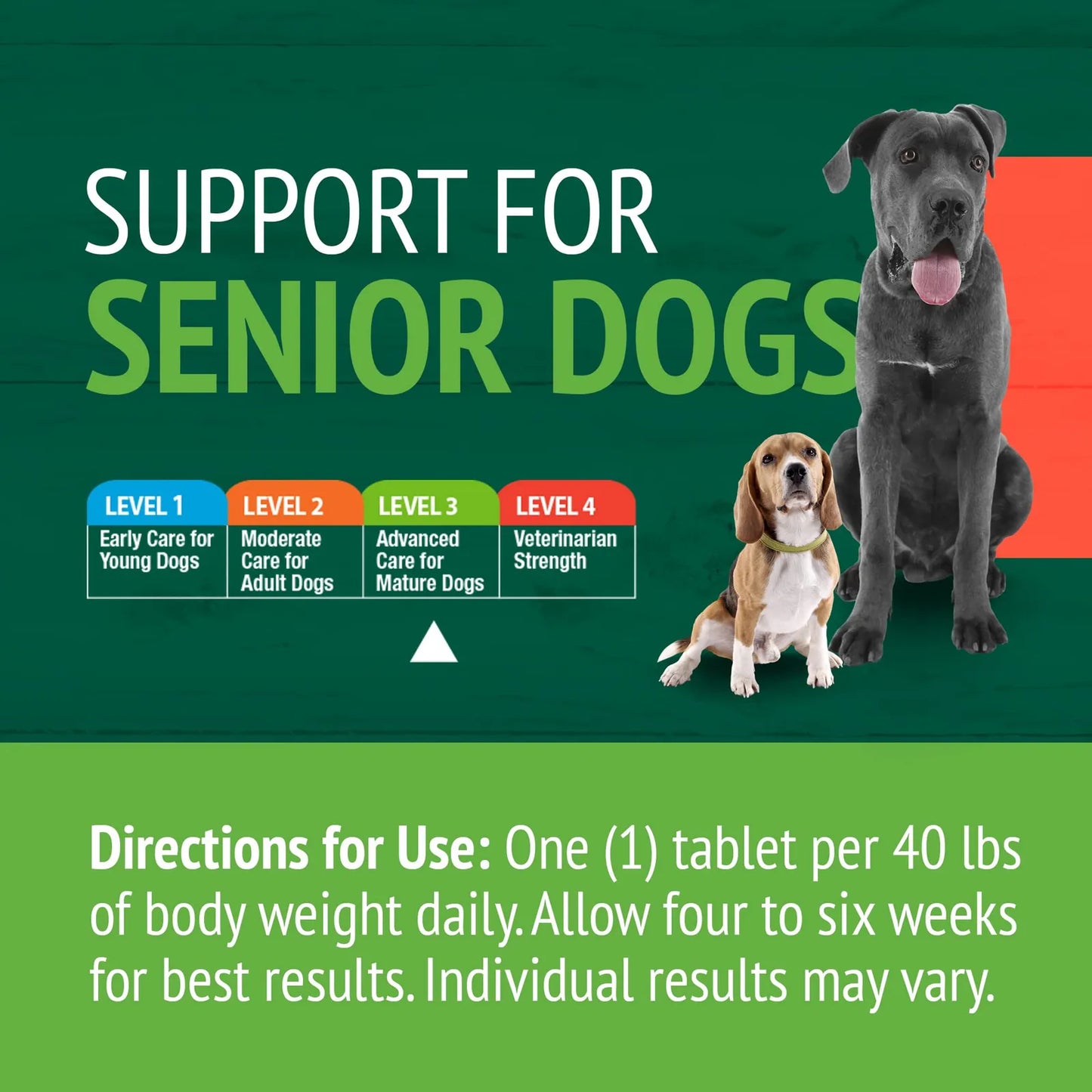 Suplemento Articulaciones Avanzado Para Perros Razas Grandes 45 Tabletasc