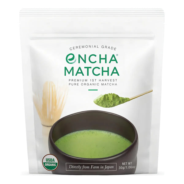 Encha Té Verde Matcha Grado Ceremonial Polvo Antioxidante Energía Natural