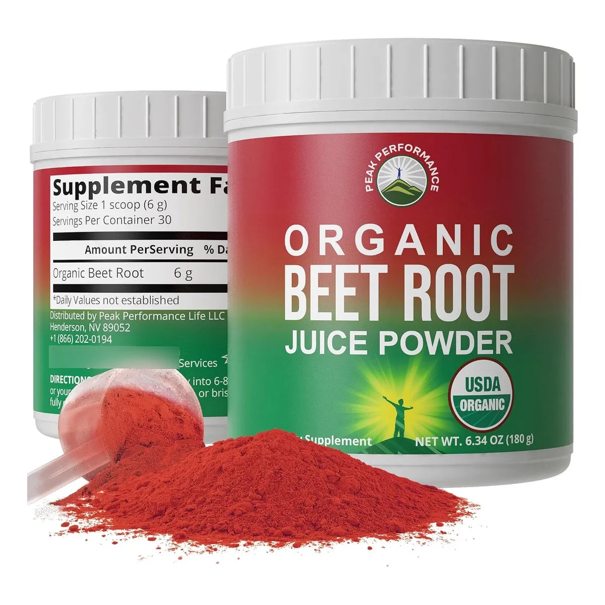 Polvo Orgánico De Remolacha Roja Para Aumentar Óxido Nítrico Y Energía