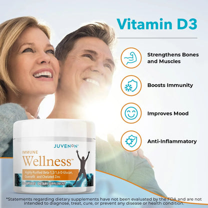 Suplemento Defensa Inmunológica Con Vitamina C Y Zinc Quelado Antioxidante 30 Cápsulas