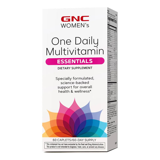 Multivitaminico Diario Para Mujeres GNC 60 Capsulas Nutricion Esencial