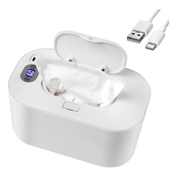 Calentador Portatil De Toallitas Para Bebes Con Control De Temperatura Calidez Instantanea