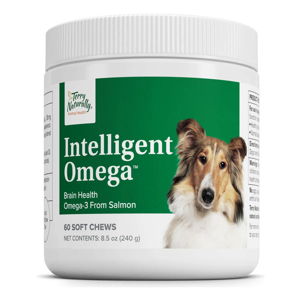 Omega 3 Salmón Masticables Blandos Para Perros 60 Porciones Salud Cerebral y Ocular