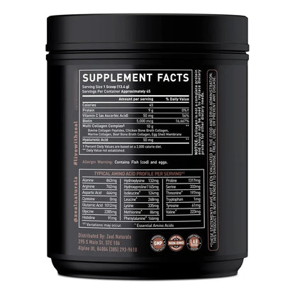 Proteína En Polvo Péptidos Colágeno Múltiple Premium Con Vitamina C Biotina Y Ácido Hialurónico Para Piel Cabello Y Uñas