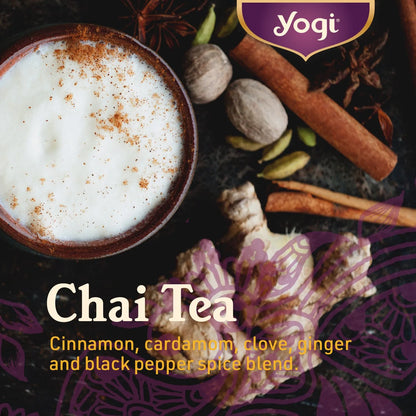 Infusion Chai Rooibos Dulce Picante Paquete De 6 Con 96 Bolsitas Organico
